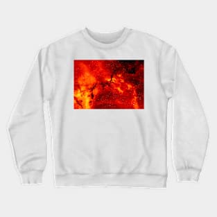 Rosette nebula, infrared image (R560/0493) Crewneck Sweatshirt